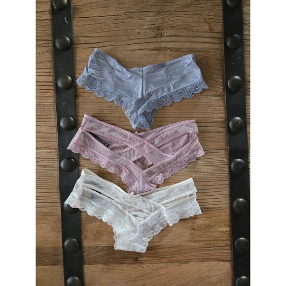 Victoria's Secret Very Sexy Cheeky Hipster Panty Bundle sz xSmall New - Picture 6 of 6